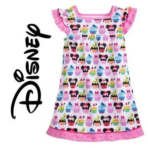NWT, Disney, Sprinkle Cupcake Character-themed Toddler Girl Dress Pink, Birthday